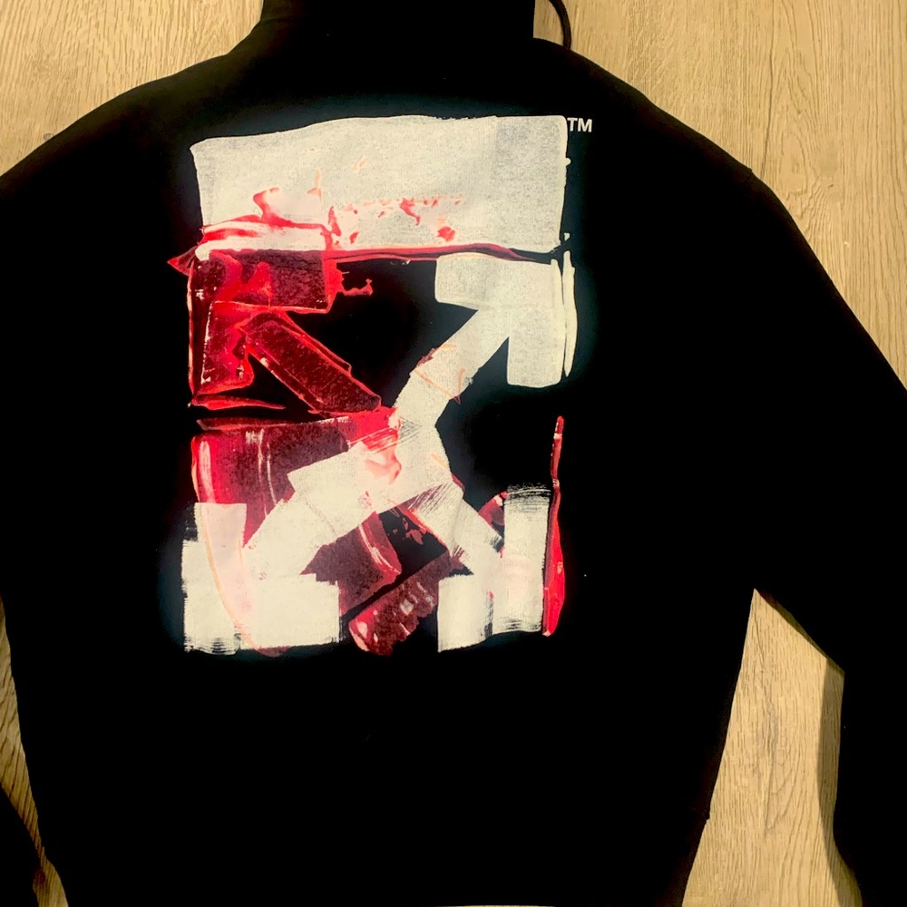 OFF-WHITE Authentic hoodie with tags.